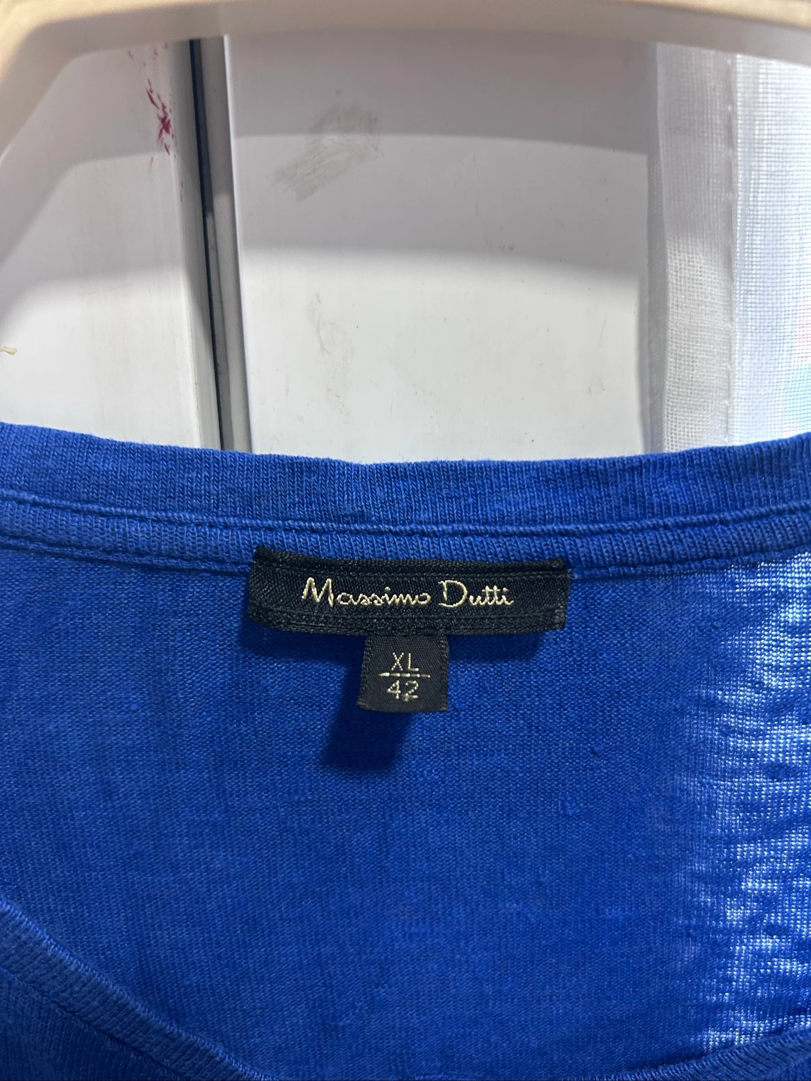 Camiseta Azul Massimo Dutti – photo 2